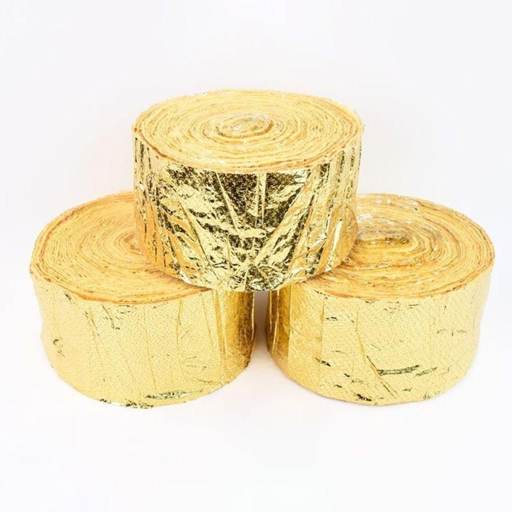Gold Tree Protection Tape Keep Warm Coldproof Plant Antifreeze Cover Moisture Retention Breathable Tree Wrapping Tape