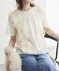 ROPE PICNIC Retro Short Lace Blouse, Women's, Off-White (15)