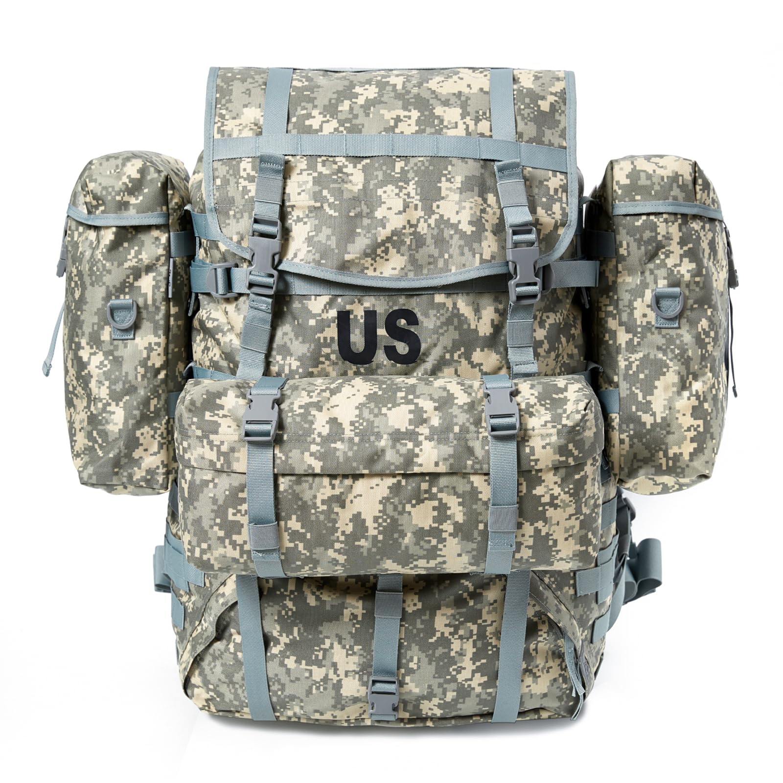 

[MT] Military MOLLE Backpack Tactical Rucksack Large Capacity 85L Waterproof Outdoor Camping Equipment Multicam (UCP)