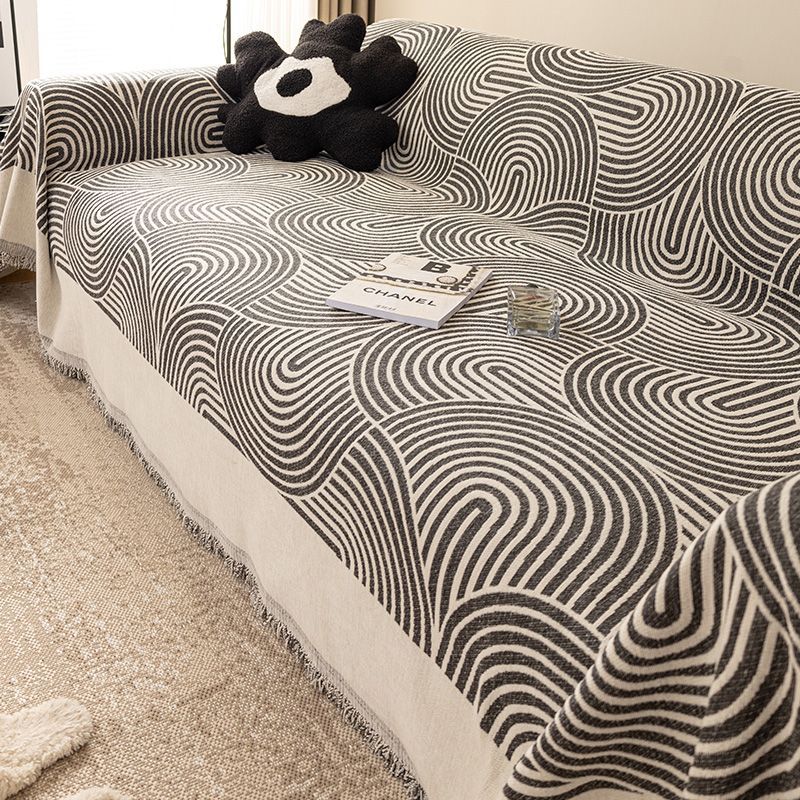 Sofa Towel All-season Universal Cover Cloth with Full Cover and Double-sided Use, Chenille Universal Cover, Anti Cat Paw Sofa Mat