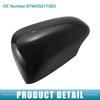 ABSOPRO Rückspiegelabdeckung Teilenummer Linke Türspiegelabdeckung für Toyota Prius C ABS Schwarze Kappe, 8794552170B3, 2012-2018, Kunststoff,