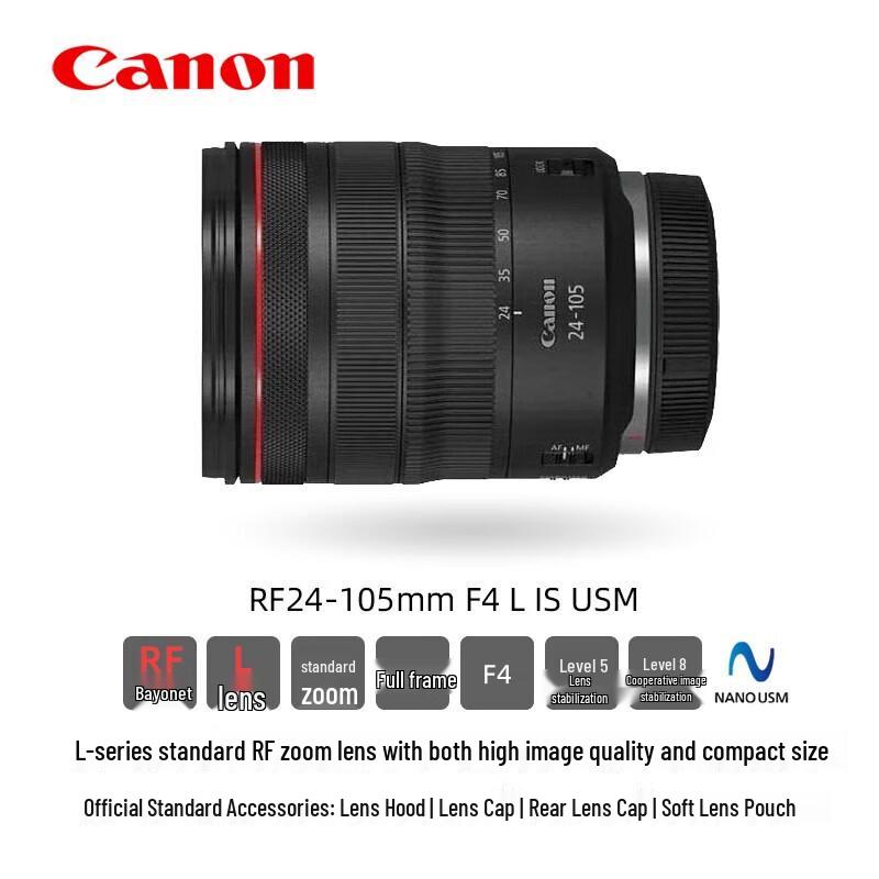 Canon RF 24-105mm F4 L IS USM Standard Zoom Lens