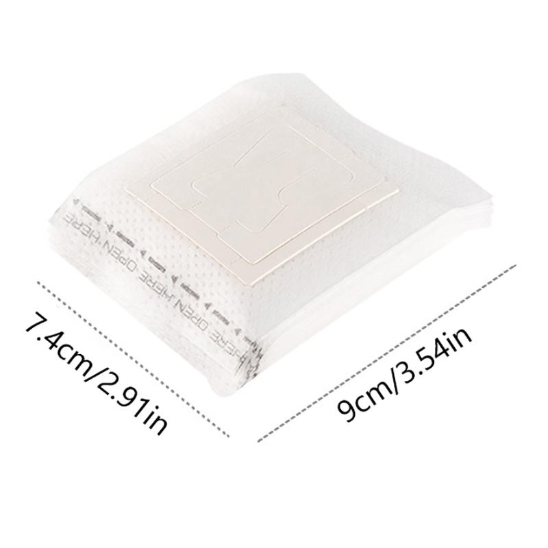 50 Stück Packung Einweg-Kaffeefilterbeutel Tragbarer Siebträger Hängendes Ohr Kaffeefilter Umweltfreundlicher Papierbeutel Espresso Kaffee