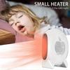 Space Heater Portable Usb Heater, Mini Desk Fan Heater Personal Small Electric Heater For Bedroom Office