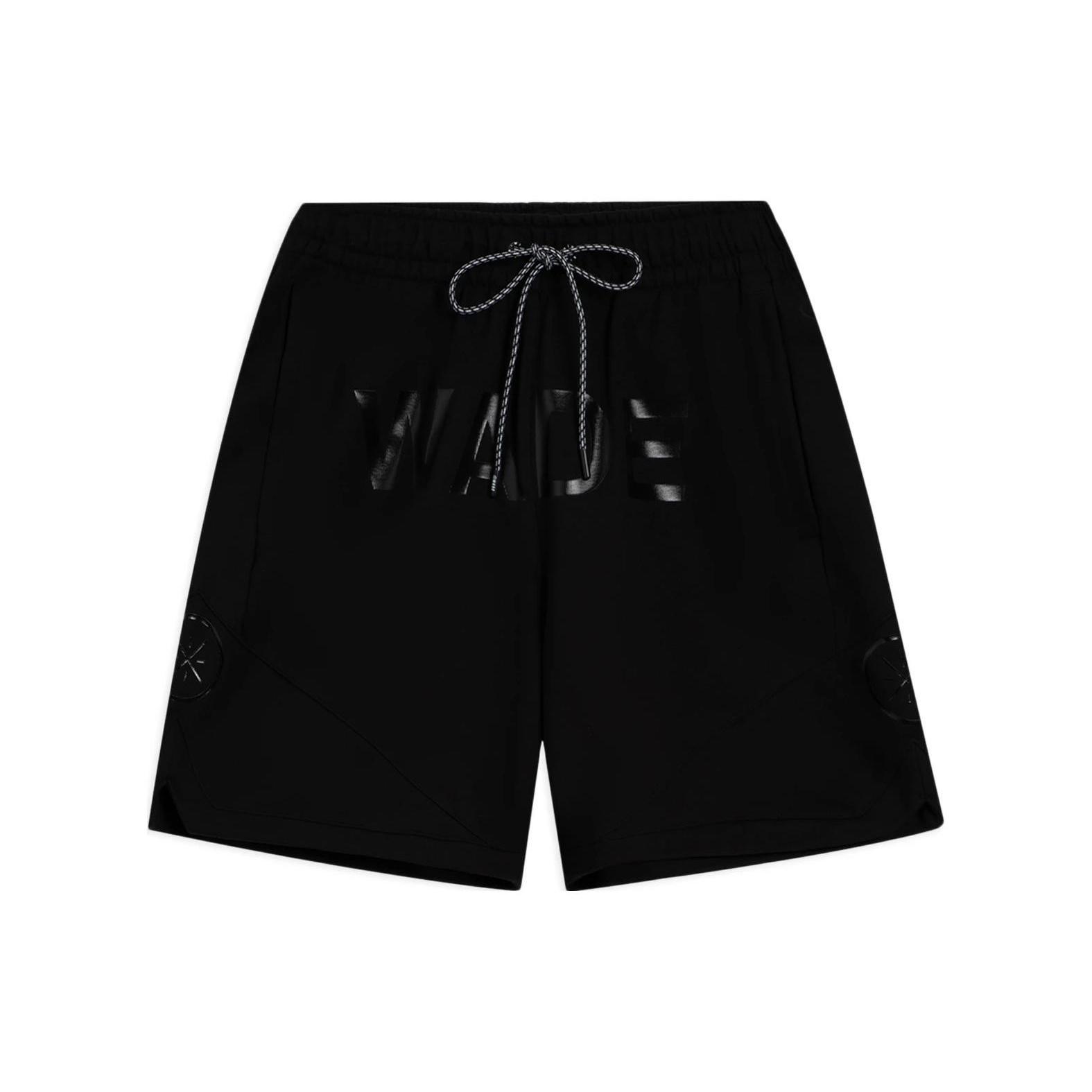 Li-Ning Way Of Wade Graphic Shorts Black Men s AKSS413-1 M