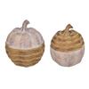 2Pcs/Set Pumpkin Decorations Fall Decor Table Centerpiece Indoor Autumn Farmhouse