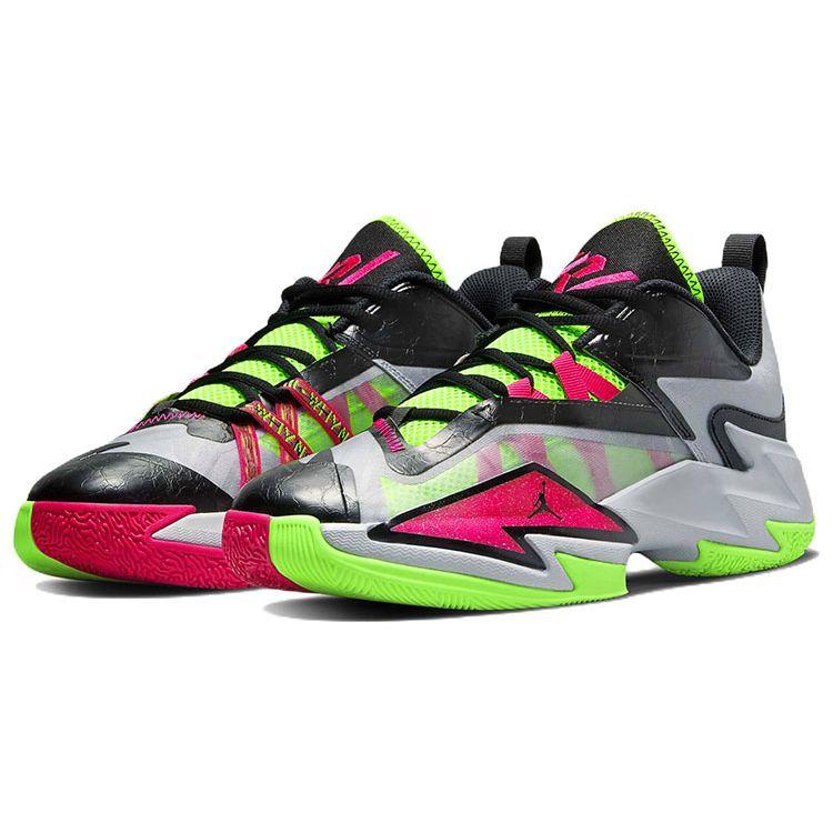 Air Jordan One Take 3 PF 'Wolf Grey Pink Prime' Men's Basketball Shoes DC7700-002