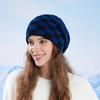 Winter Knitted Cap Women Men Fleece Lined Casual Outdoor Supplies Activities