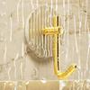 Acrylic Tranparent Multifunction Wall Hook Key Cloth Organizer Hanger Bathroom Robe Towel Rack Kitchen Hardware Hooks