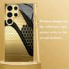 Business Fashion Grid Glass Phone Case Suitable for Samsung Galaxy S26 S25 S24 S23 S22 S20 FE/Ultra/Plus Anti Drop Back Cover