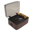 Bluetooth CD Player HiFi Stereo Portable CD Music Player with Remote Control Dust Cover Wood Grain