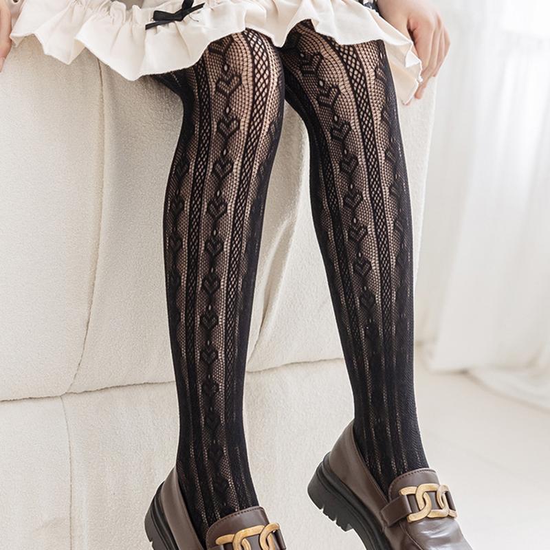 Summer Fashion Girls Tights Nylon Breathable Mesh White Black Children Princess Pantyhose Elasticity Leggings For 3-12Y