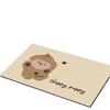 Cartoon Cute Door Mat Toilet Bathroom Door Absorbent Non-slip Foot Mat Door Mat Bedroom Entry Carpet