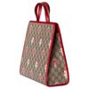 Gucci GG Supreme Bear And Mushroom Print Tote Bag Kids Tote Bags Beige Dark-Brown 605614-FADWJ-9742