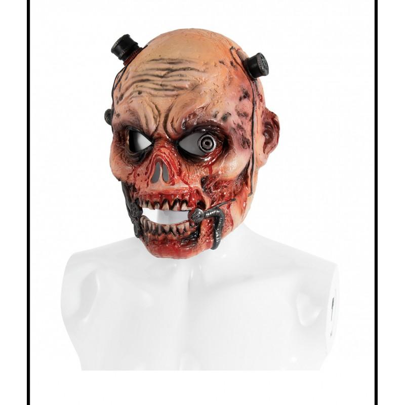 Realistic Zombie Horror Mask With Gloves Halloween Costume Party Prop Latex Makeup Accessory One Size