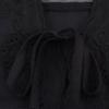 Kaslead New Arrival Women's Clothing Fashion Style Stylish Simple and Versatile Embroider Tops 0881017