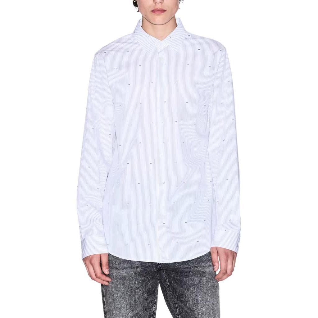 Armani Exchange monogram shirt XM000719-AF13206-F0057