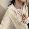 2025 Autumn/Winter Women's Thickened Pure Wool Hooded Cardigan with Pockets - Versatile Fashion Knitwear Outerwear
