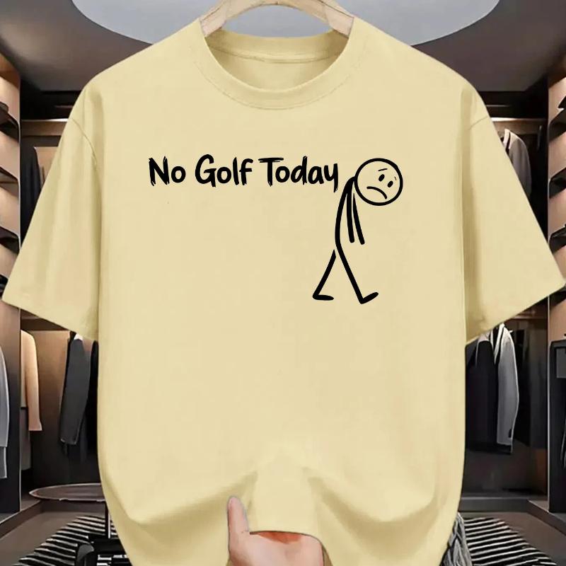This Golf-Free Round-Neck T-Shirt Is a Easy And Versatile Piece, Perfect for Everyday Wear