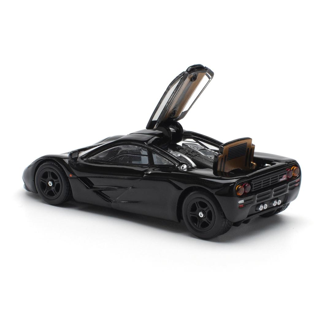 POP RACE McLaren F1 Jet Black Finished Model PR640230 1/64