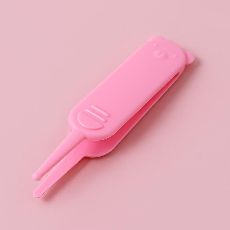 Baby Nose Tweezers Effective Nasal Booger and Ear Remover Tool Navel & Ear Cleaner Clip for Baby's Care Newborn Essential Stuff