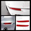 Car Rear Bumper Reflector Brake Light Tail Fog Lamp For 5 Series F10 F18 LCI Sedan 2014-2017 OE:63147318555 63147318556