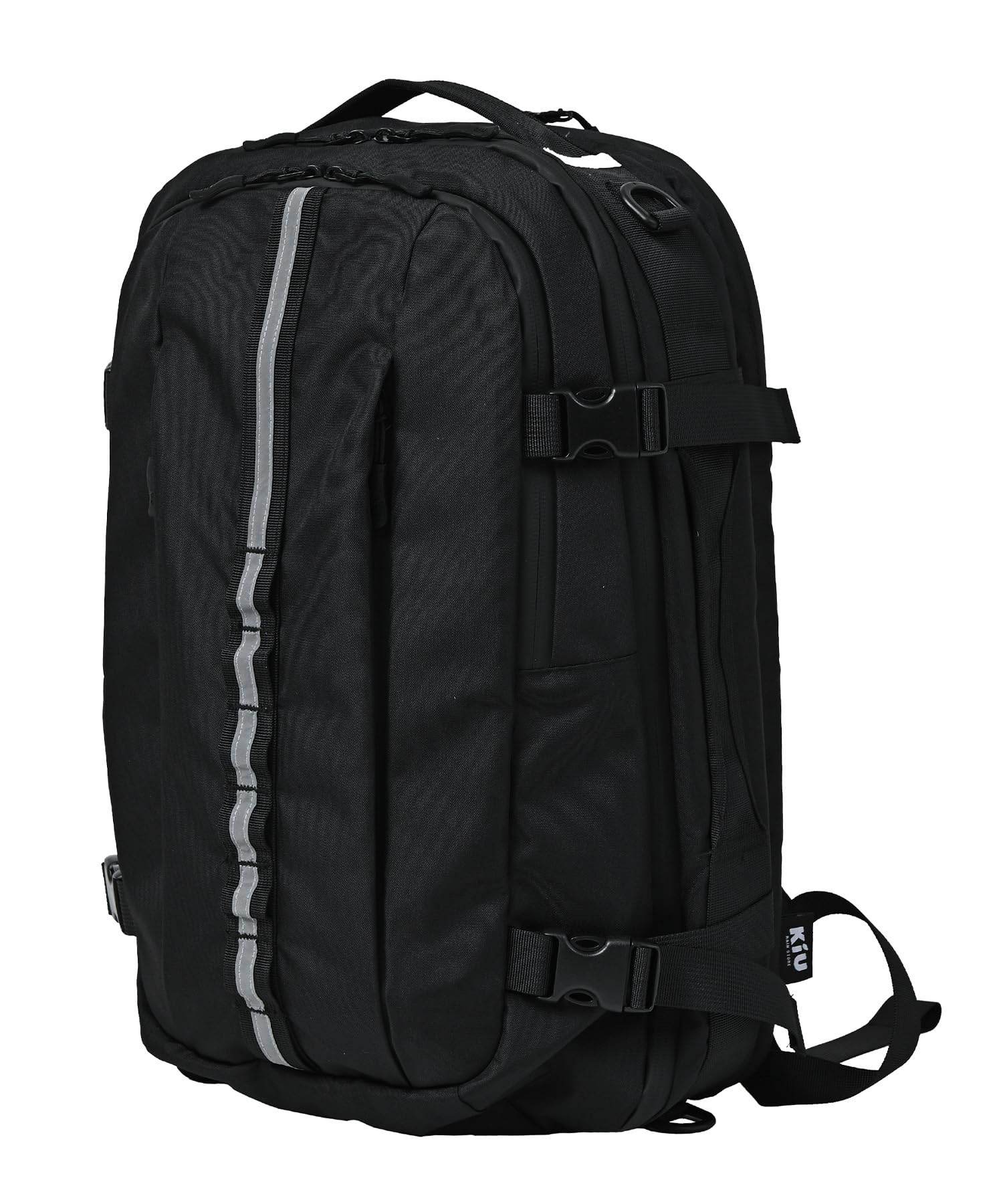 

Kiu Emergency Backpack, Waterproof and Water-Repellent, Unisex, 3-Way Backpack, Shoulder Bag, Handbag, Reflective, Flame-Retardant, Glow-in-the-Dark