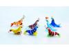 Handcrafted Glass Cartoon Animal Ornaments - Crab & Turtle Decor