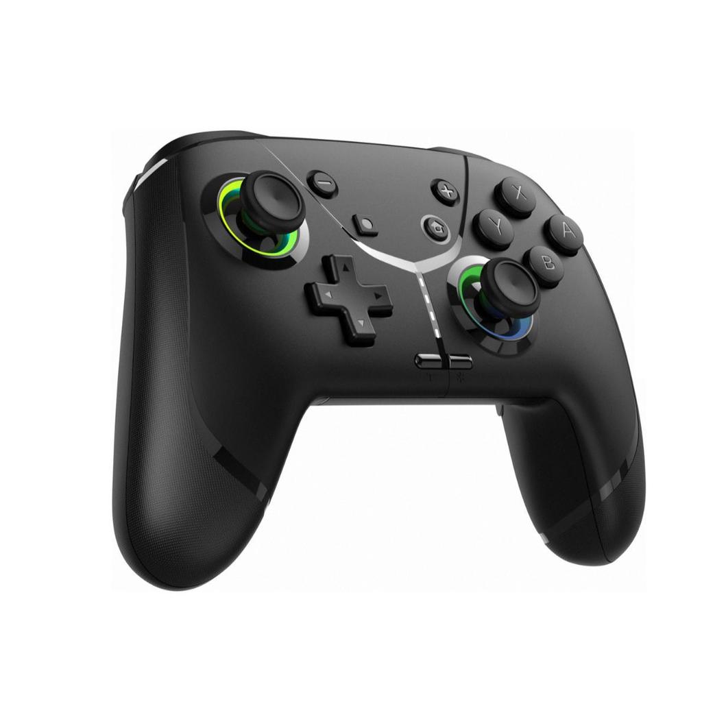 Switch Wireless Pro Controller for Switch/Lite/OLED, 4 Vibration Modes, 3 Turbo Modes for PC/Steam/TV with Programming/6-Axis/Motion/Wake-up/RGB