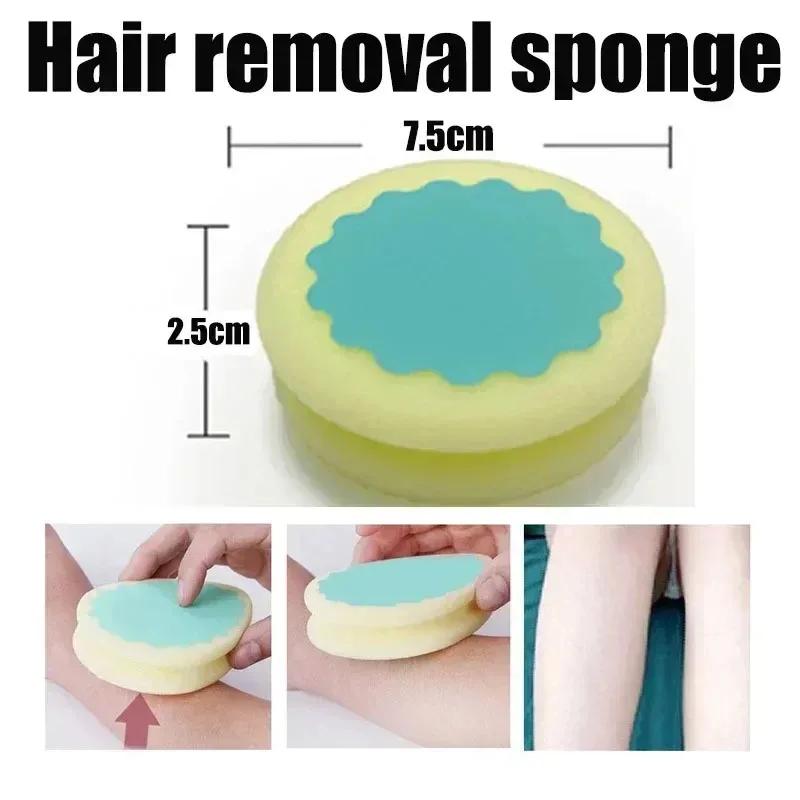 

Depilator Hair Magic Painless Sponge Pad Effective Epilator Facial Body Epilator Stone for Hair Removal Depilatory Hair Eraser