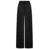 MO&Co. Summer High-Waist Acetate Satin Casual Pants