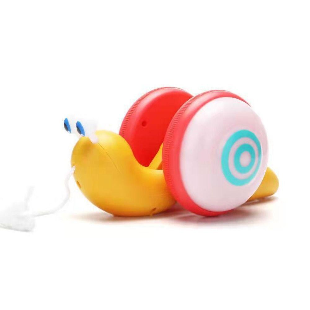 Learning To Walk Pull String Snail Car Toy Baby Walker Pull-Along Snail Toy  For Children