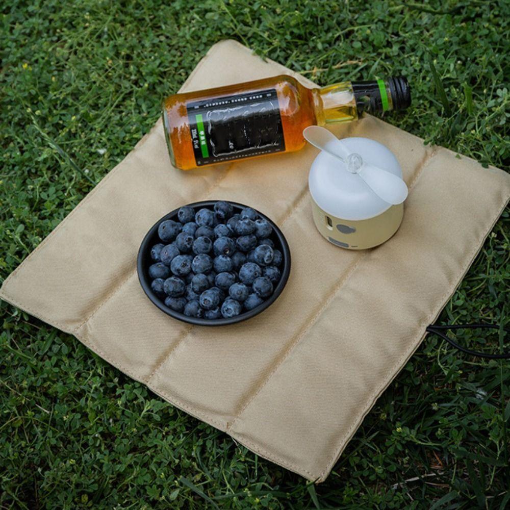 

Foldable Picnic Mat Portable Seat Cushion Sit Pad Camping Mat Beach чорний