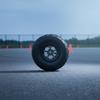 Inflatable Wheel 9-Inch Knobby Pattern Wheel Vehicle Part Heavy Duty Even Rolling