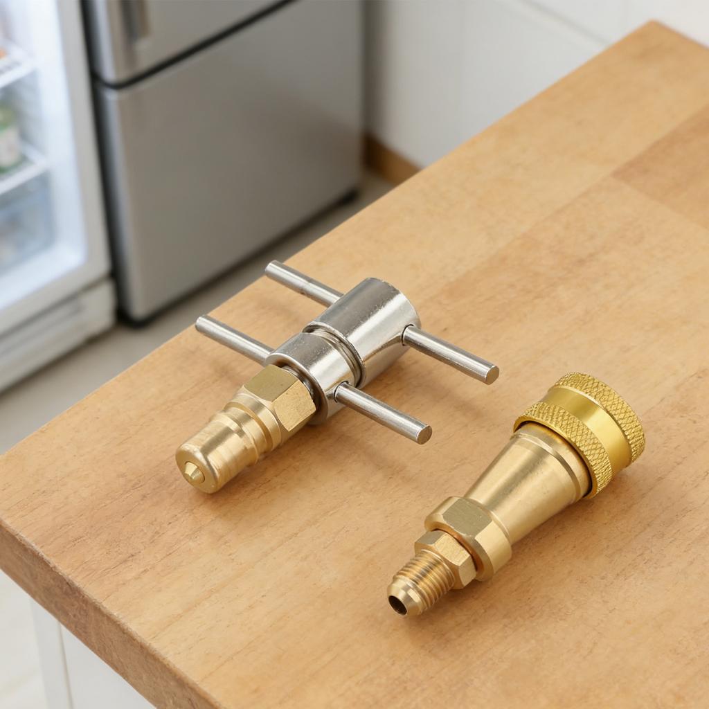 Brass Washer Quick Connect Refrigerator Quick Connector
