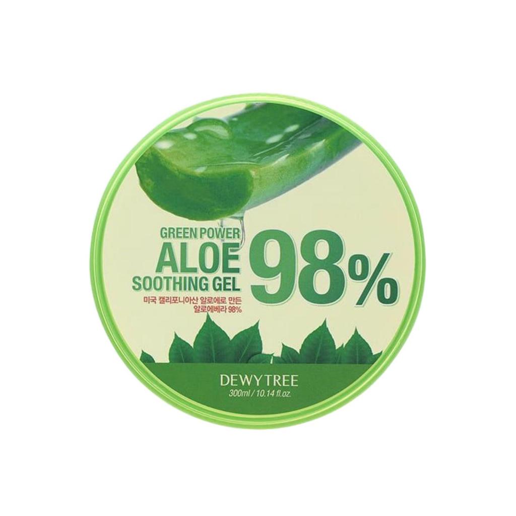 Dewytree Green Power Aloe Soothing Gel 300ml Hydrating Refreshing Care