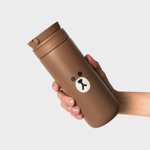LINE FRIENDS Brown Tumbler (475ml)