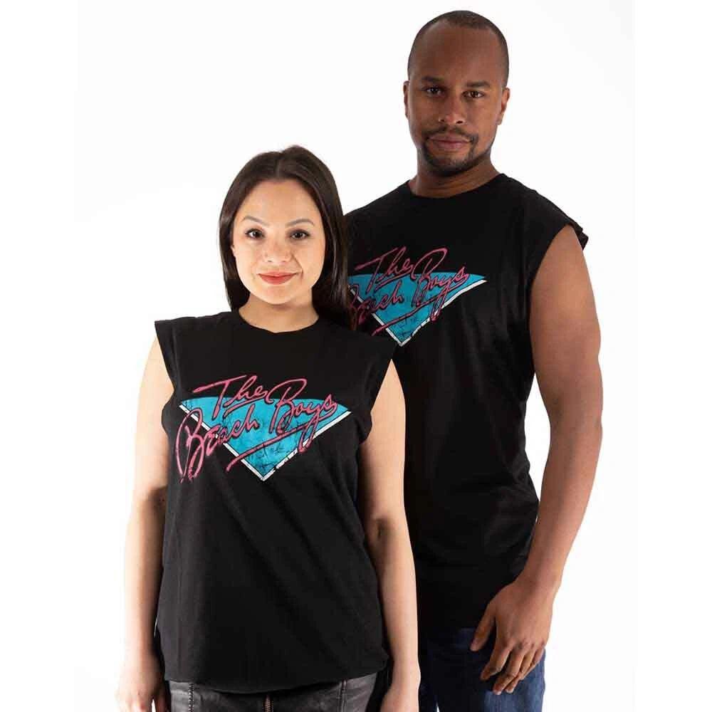 The Beach Boys Unisex Vest T-Shirt: Retro Logo (Small) L