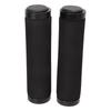 Double Lock On Bike Handle Grip Sponge Non Slip Shock Absorption Bike Handlebar Grips for 2.22cm Handlebar Black