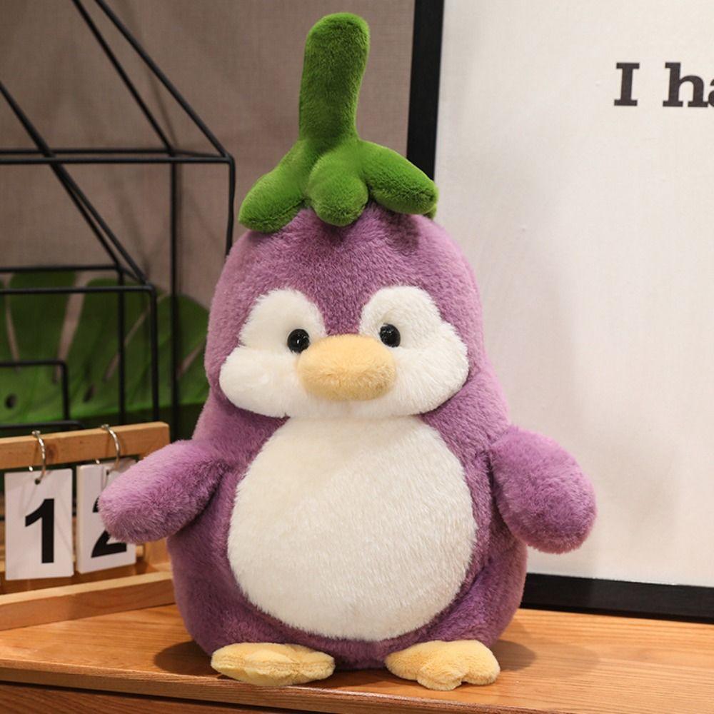 PP Cotton Penguin Doll Plush Toy Fluffy Stuffed Soft Penguin Doll Decorate Present
