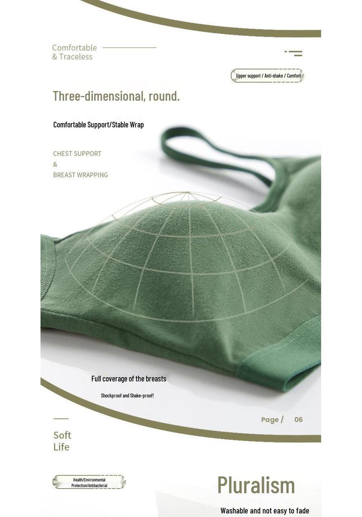 All-in-One Cotton Sports Bra Tank: Sweat-Wicking, Push-Up, Beautiful Back Design, Padded Bandeau, Anti-Exposure Base Layer