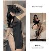 Seductive Lingerie Cheongsam: Sexy Slit Long Skirt for Ladies