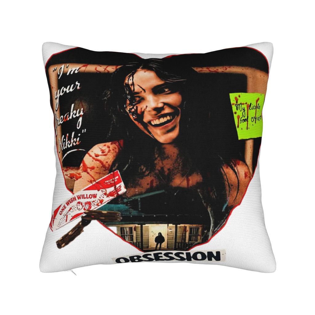 Nikki Obsession Movie Pillow Cover Novelty Pillow Case For Sofa Home Decoration Comfy Cushion Cover Gift