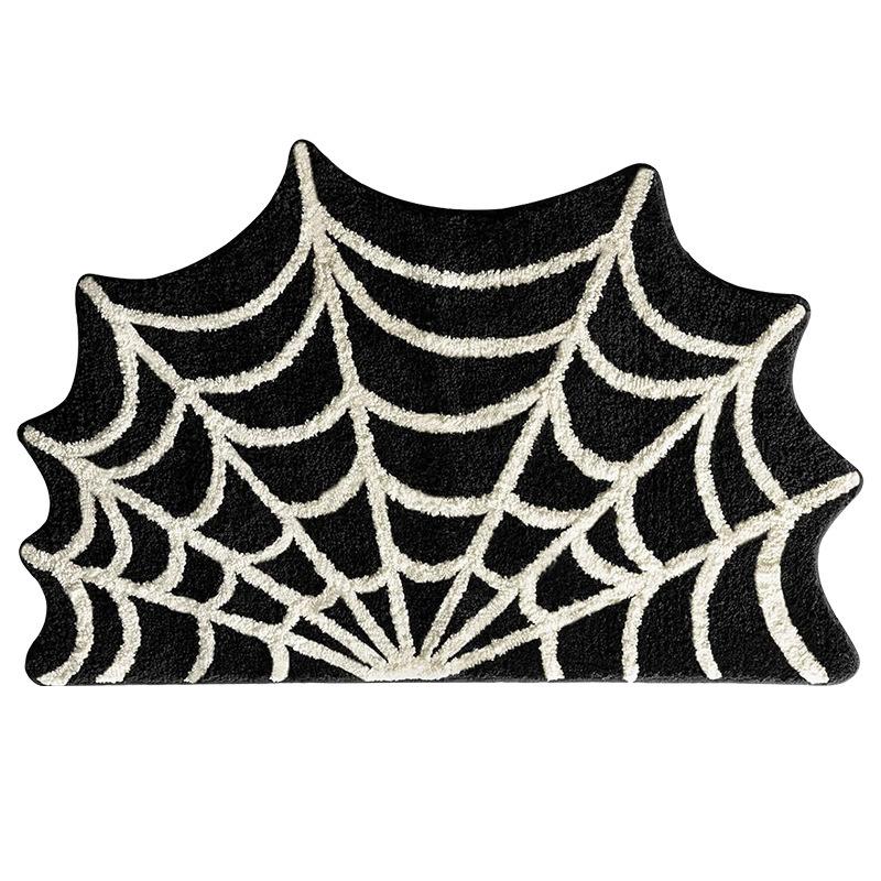 Halloween carpet Non-slip and dirty imitation cashmere floor mat at the door, entrance mat, foot mat, bedside mat
