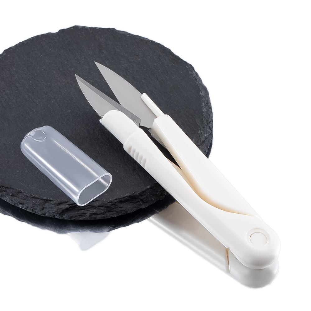 1 Stück Werkzeug Pinzette Schere Näh Faltschere Schneider Schere Stickerei Handarbeit Schneidepinzette Zange Krawatte Reißverschluss Basteln