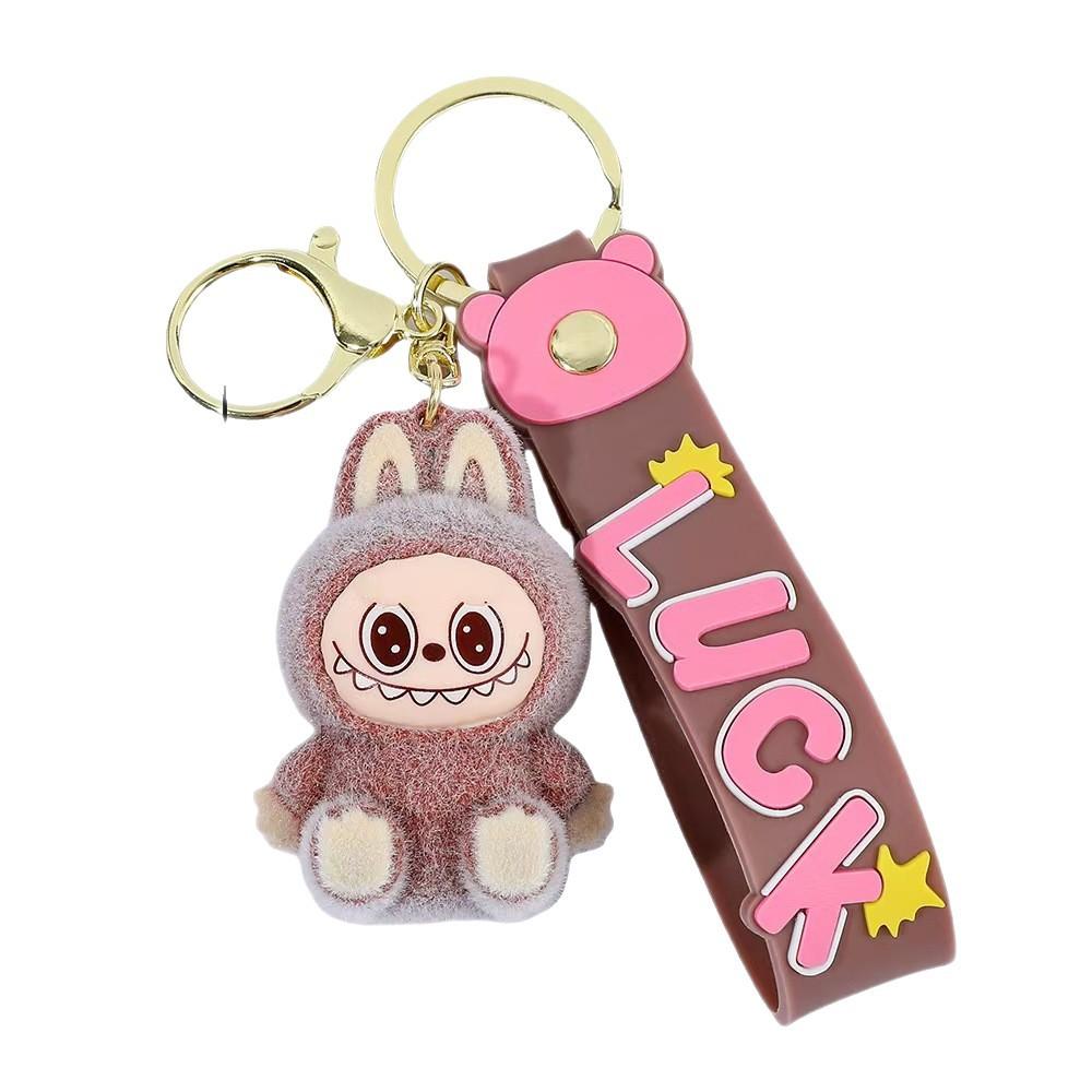 Breloc Desene Animate Păpușă cu Dinți de Iepure Pandantiv Ghiozdan Lanț Chei Auto Mic Cadou