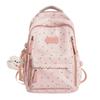 Schoolbag Mori small fresh bow schoolbag female junior high school student cute backpack advanced sense lightweight large capacity backpack