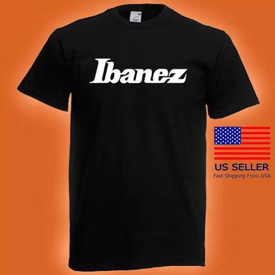 Ibanez Guitars Pánské Černé Retro Vintage Unisex Tričko S-5XL Unisex Tričko