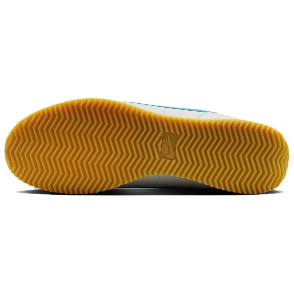 Nike Cortez Sail Light Photo Blue Zapatillas para Hombre Crema Goma Amarilla DM4044-112