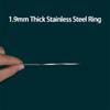 4PCS Stainless Steel Drink Rings Drinkware Rings Cup Rings Multifuntional Use Suitable for Milk Foams Coffee Creation